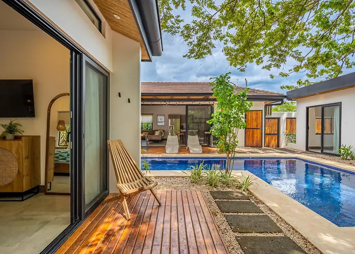 Modern 4Br Family Home W/ Pool In Tamarindo Vakantiehuis Tamarindo