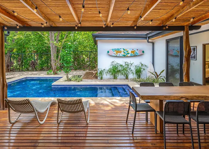 Vakantiehuis Modern 4Br Family Home W/ Pool In Tamarindo Tamarindo